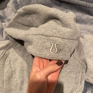 Grey lululemon hoodie